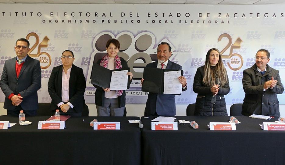 FIRMAN CONVENIO UAD E IEEZ 