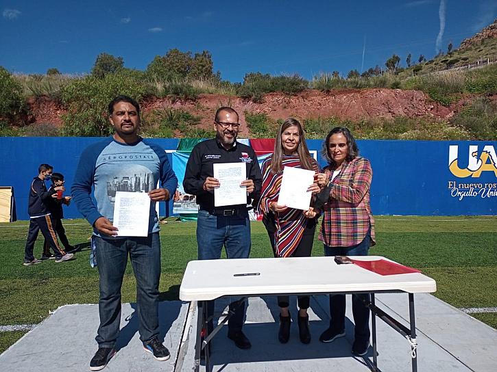 FIRMAN UAZ E INCUFIDEZ CONVENIO PARA IMPULSAR ACTIVIDADES FÍSICAS EN JÓVENES 