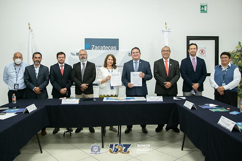 FIRMAN UAZ E INEGI CONVENIO DE&nbsp;COLABORACIÓN