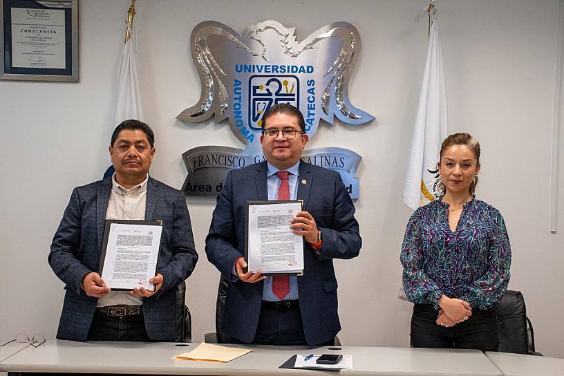 FIRMAN UAZ Y EL INAH ZACATECAS CONVENIO DE COLABORACIÓN 