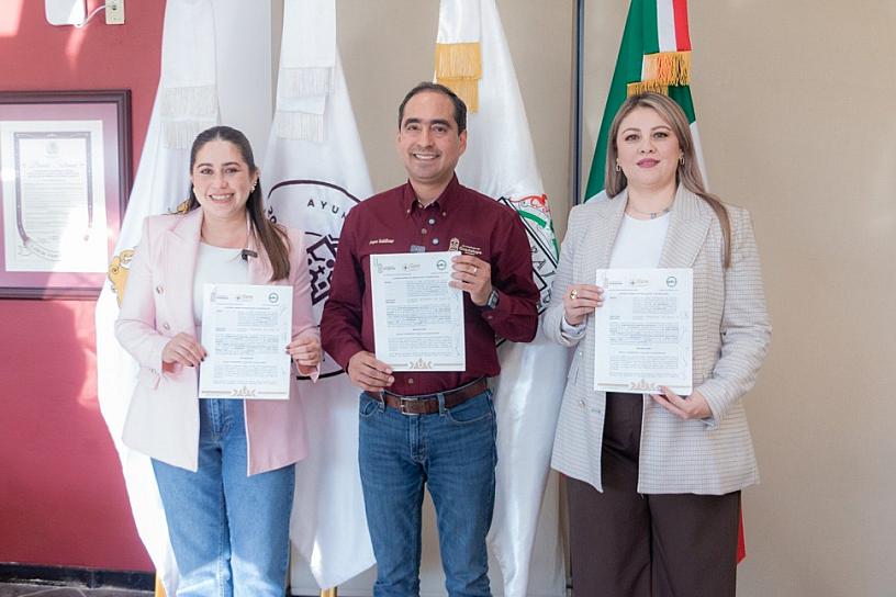 Firman Utzac y Guadalupe convenio de colaboración en pro de la educación
