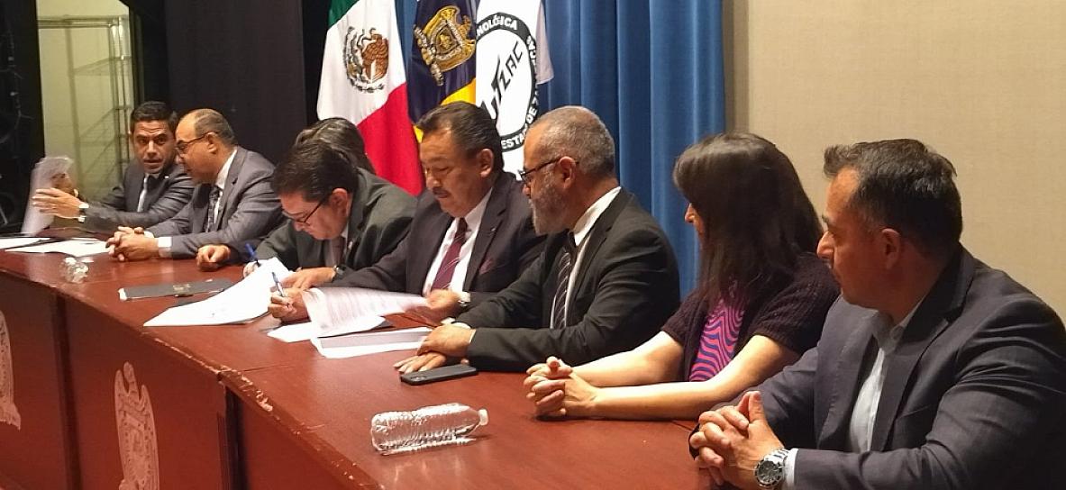 FIRMAN UTZAC Y UAZ CONVENIO HISTÓRICO EN FAVOR DE LA EDUCACIÓN DE ZACATECAS