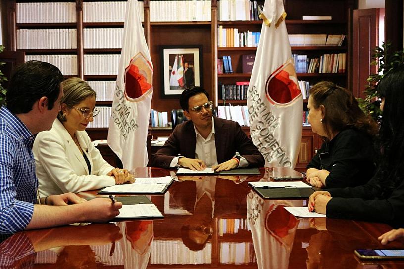 FIRMA ZACATECAS CONVENIO DE COLABORACIÓN CON EL BANEVIM A FAVOR DE LAS MUJERES 