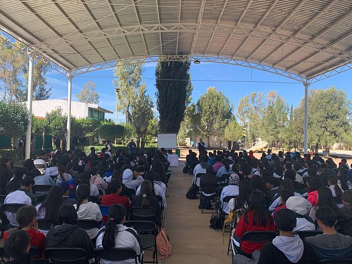 FOMENTAN HÁBITOS SALUDABLES EN ALUMNOS DEL COBAEZ DE ENRIQUE ESTRADA 