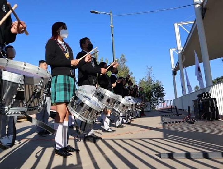 FOMENTAN IDENTIDAD Y RESPETO AL LÁBARO PATRIO EN EL COBAEZ