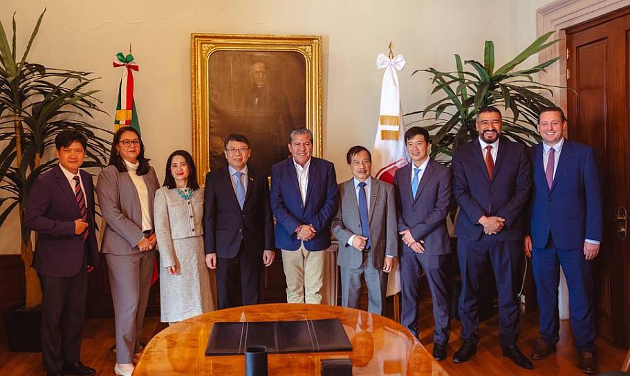 FORTALECE GOBIERNO DEL ESTADO LAZOS DE COOPERACIÓN CON EMBAJADOR DE VIETNAM