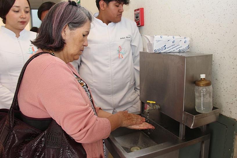 FORTALECE ISSSTE ZACATECAS HIGIENE DE MANOS CON CAMPAÑA