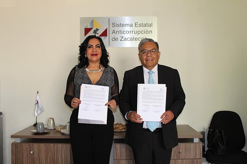 FORTALECEN LUCHA ANTICORRUPCIÓN CON CONVENIO ENTRE EL SISTEMA ESTATAL ANTICORRUPCIÓN Y EL TRIBUNAL DE JUSTICIA LABORAL