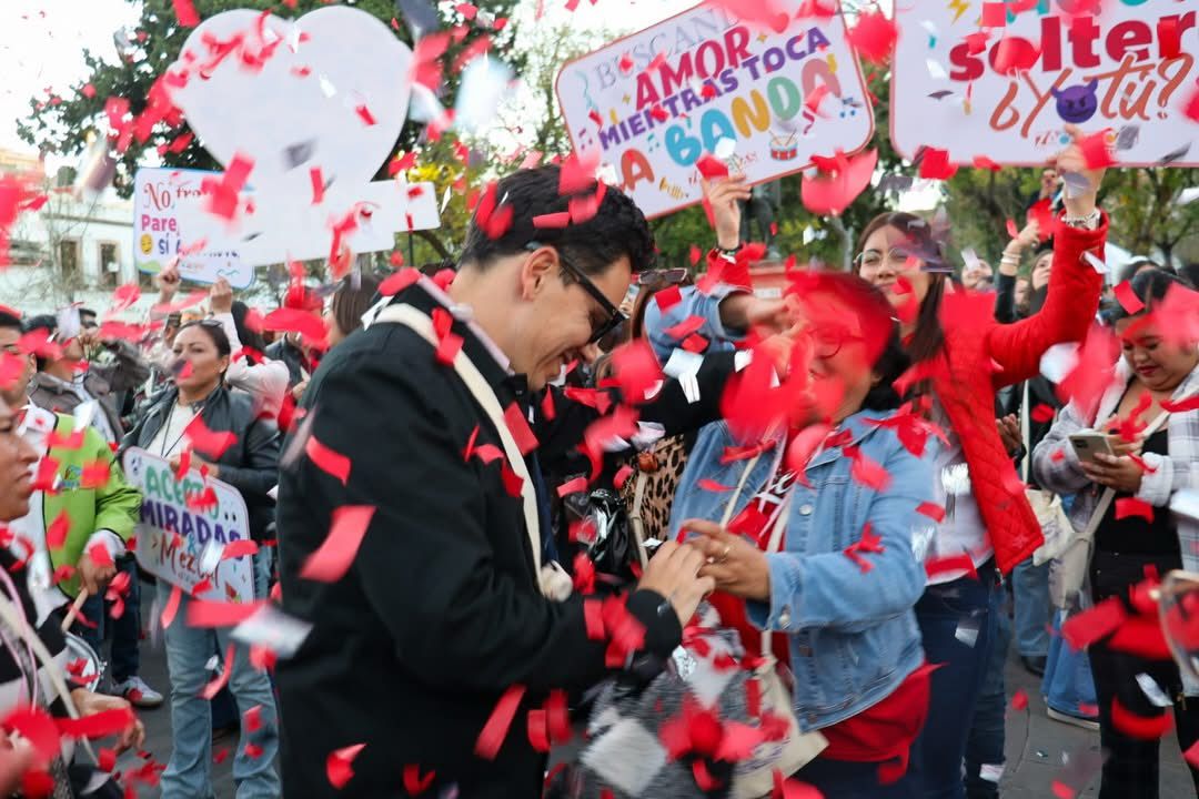 EXITOSA CALLEJONEADA PARA SOLTEROS EN ZACATECAS CON MÁS DE 4 MIL ASISTENTES Y SALDO BLANCO
