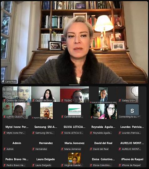 FORTALECE PODER JUDICIAL DEL ESTADO CAPACITACIÓN EN DERECHOS HUMANOS 