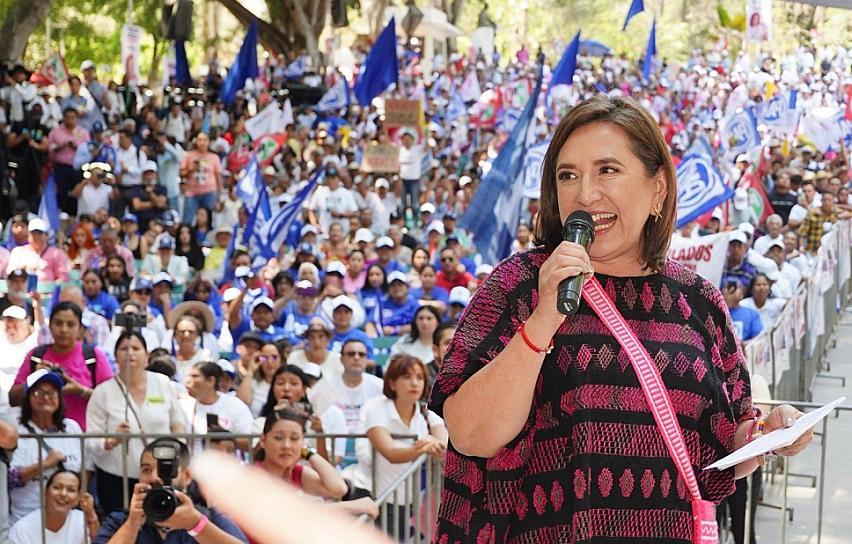 FORTALECERÁ XÓCHITL GÁLVEZ SISTEMA DE SALUD DE GANAR LA PRESIDENCIA 