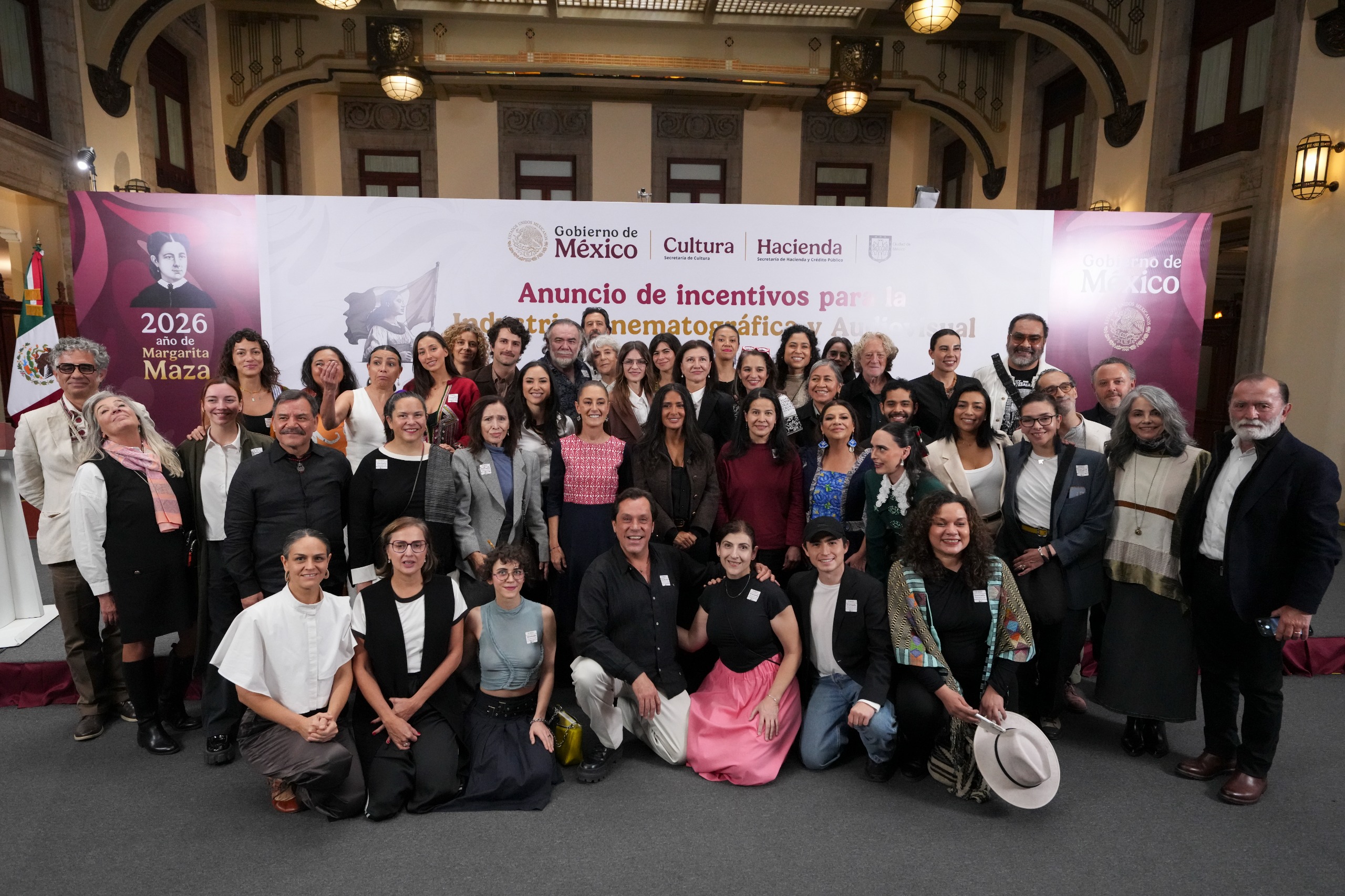 ANUNCIA CLAUDIA SHEINBAUM PLAN INTEGRAL DE APOYO AL CINE NACIONAL CON INCENTIVOS FISCALES DEL 30%