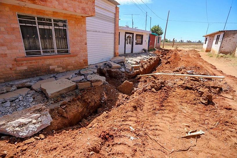 REVISA ALCALDE DIVERSAS OBRAS EN EL MINERAL