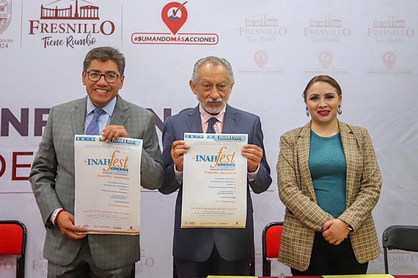 FRESNILLO, SEDE DEL PRIMER INAHfest 2022 