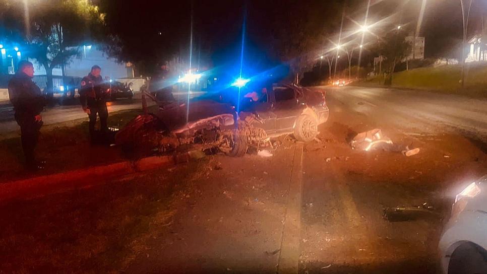 FUERTE VOLCADURA DEJA DOS HERIDOS DE GRAVEDAD