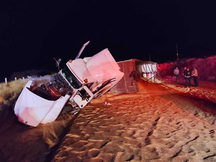 Reportan un muerto tras choque en carretera 45 