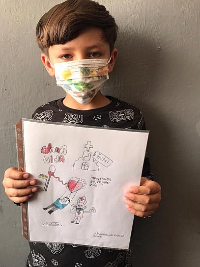 GANA NIÑO FRESNILLENSE CONCURSO NACIONAL DE DIBUJO SOBRE DONACIÓN DE SANGRE