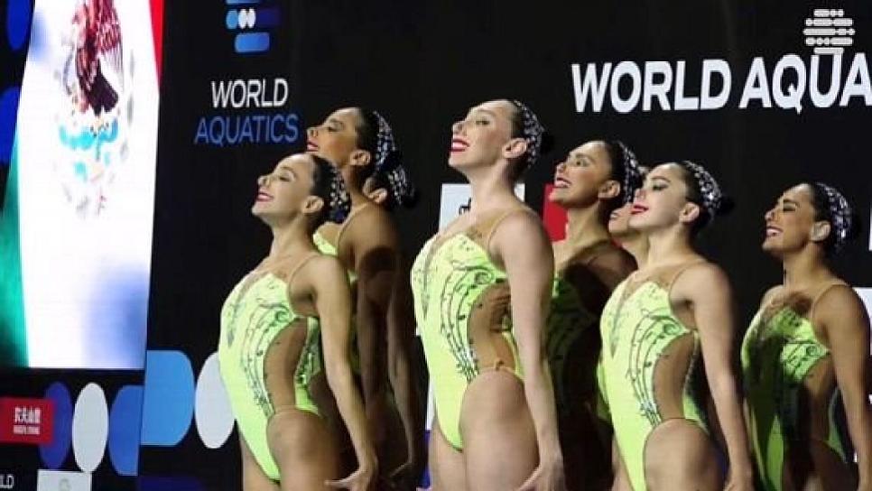 GANA ORO SELECCIÓN MEXICANA DE NATACIÓN ARTÍSTICA 
