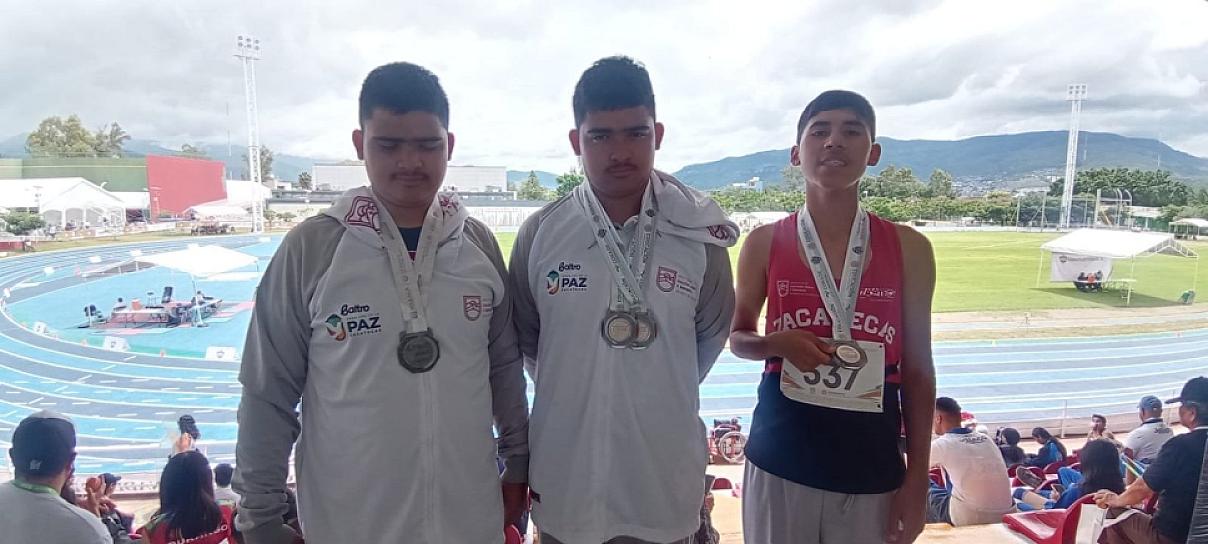 GANA ZACATECAS DOS MEDALLAS DE PLATA EN LOS PARANACIONALES DE OAXACA 