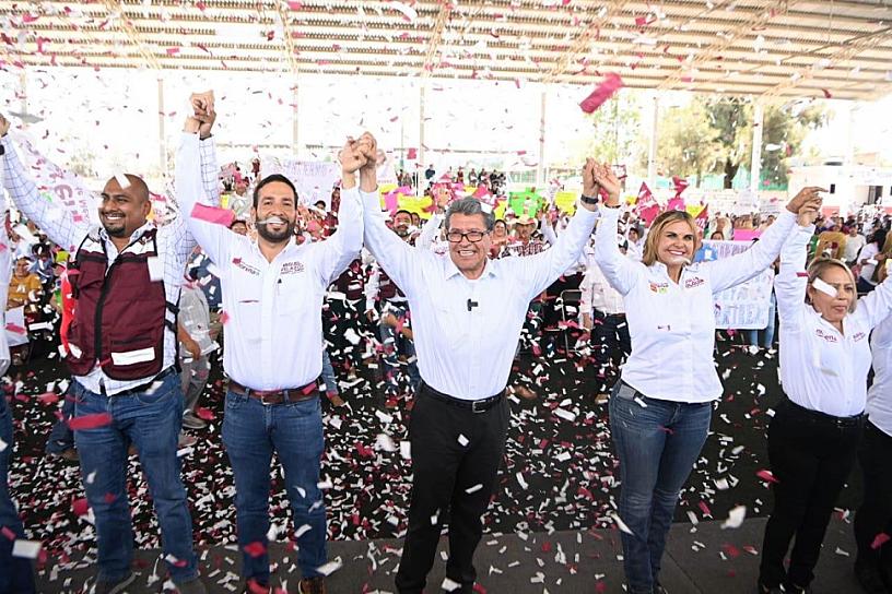 GANEMOS EL FUTURO DE MÉXICO CON MORENA: RICARDO MONREAL