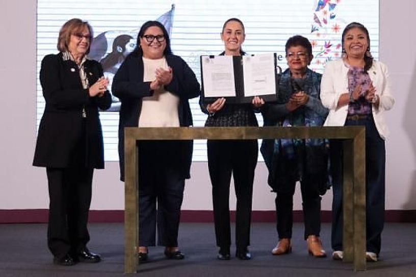 GARANTIZA CLAUDIA SHEINBAUM IGUALDAD SUSTANTIVA DE LAS MUJERES EN LA CONSTITUCIÓN