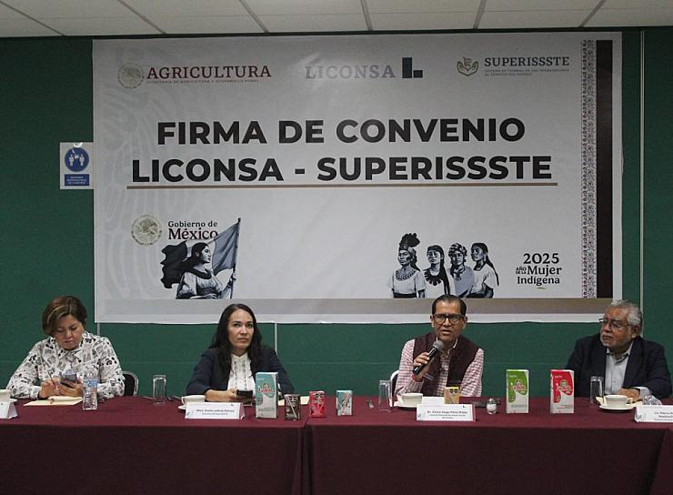 Garantizan venta de leche Liconsa en todas las tiendas SuperISSSTE