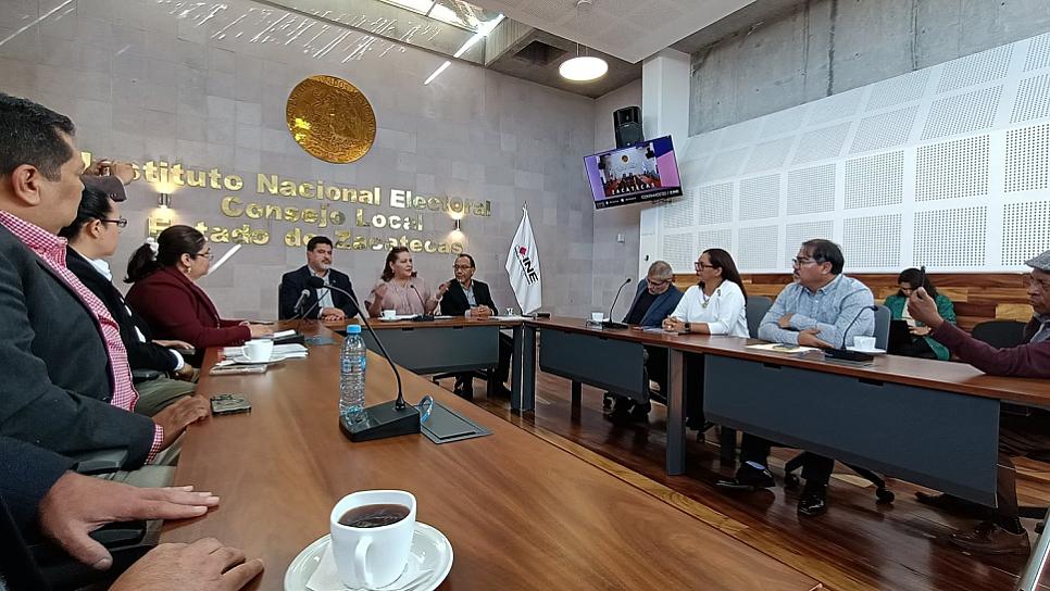 GARANTIZARÁ GOBIERNO DEL ESTADO SEGURIDAD Y PRESUPUESTO EN PROCESO ELECTORAL: INE 