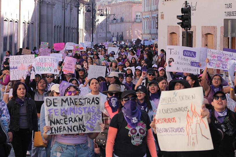 Genera 8M mayor unidad para la defensa de los derechos de las mujeres