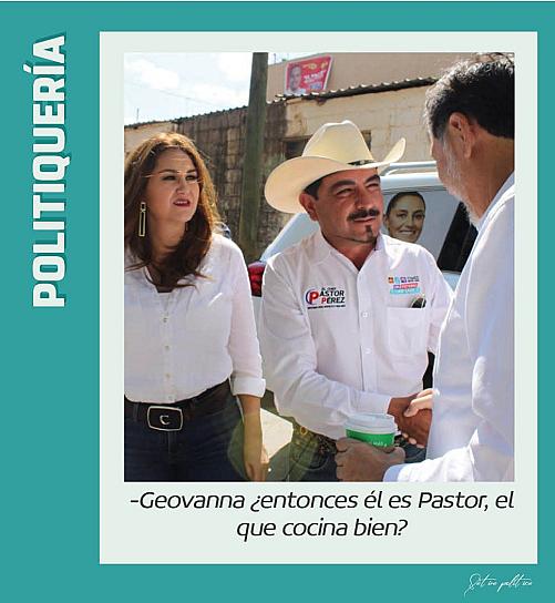 -Geovanna ¿entonces él es Pastor, el que cocina bien?