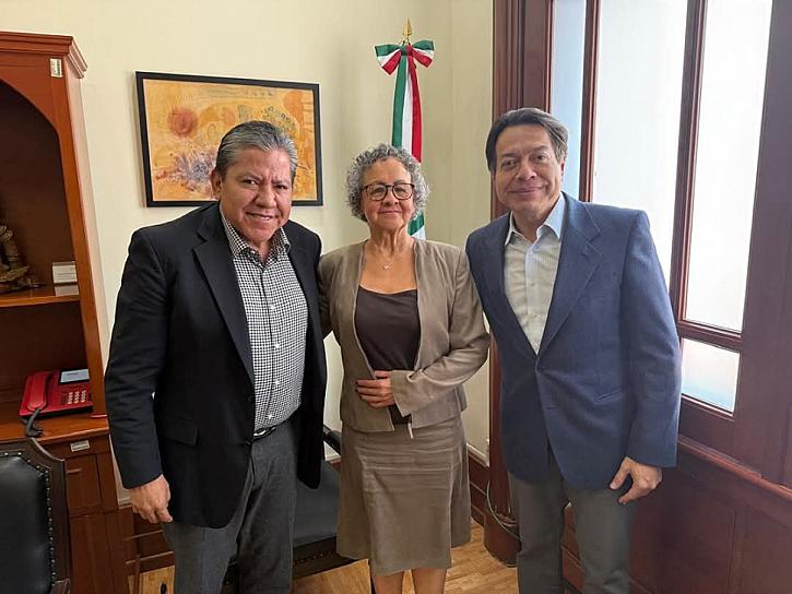 Gestiona gobernador con autoridades de Segob, SEP y SHCP bienestar para Zacatecas