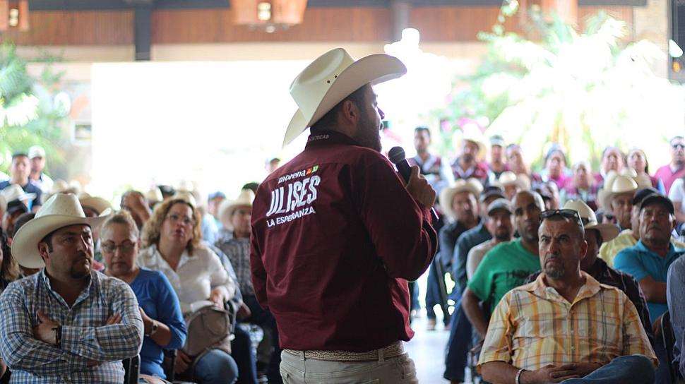 GESTIONARÁ ULISES MEJÍA MAYORES PRESUPUESTOS PARA EL CAMPO, DE GANAR LA CONTIENDA