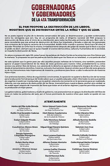 GOBERNADORES DE LA 4T COMPARAN A MARKO CORTÉS CON HITLER