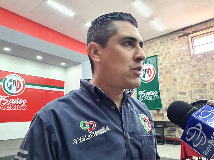 GOBIERNO DE FRESNILLO REPRESENTA UN RETO PARA EL PRI: CARLOS PEÑA