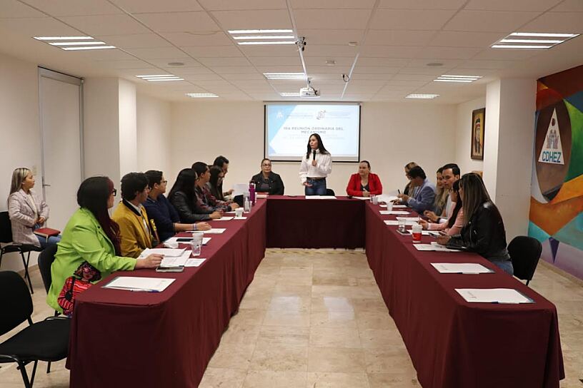 REALIZA CDHEZ PRIMERA SESIÓN 2026 SOBRE DERECHOS LGBTTTIQ+   