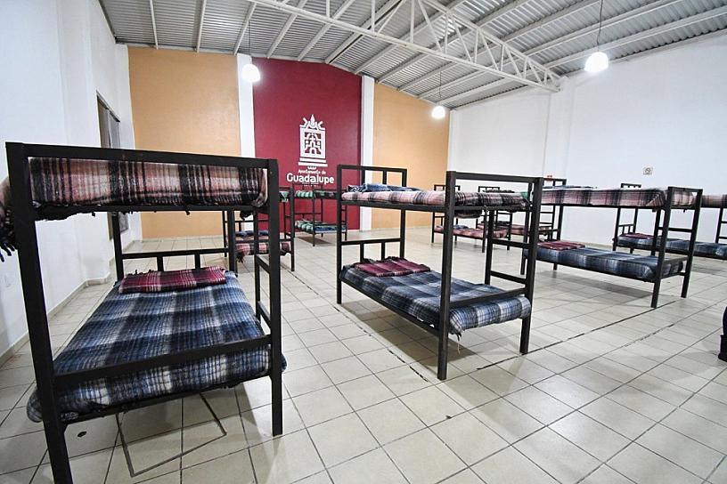 Habilitan albergue de Guadalupe por temporada invernal 