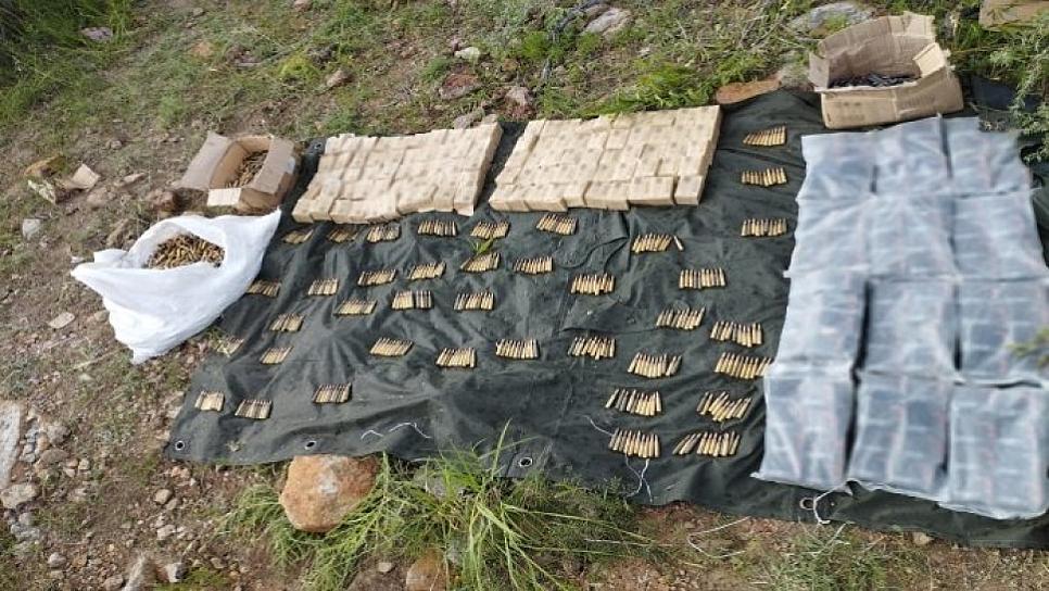 HALLAN EN LÍMITES DE JALISCO Y ZACATECAS MÁS DE 6 MIL CARTUCHOS ÚTILES 