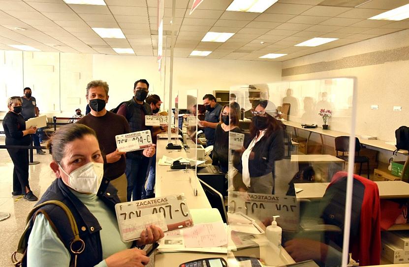 HARÁN ENTREGA DE PLACAS SIN CITA EN GUADALUPE, FRESNILLO Y ZACATECAS