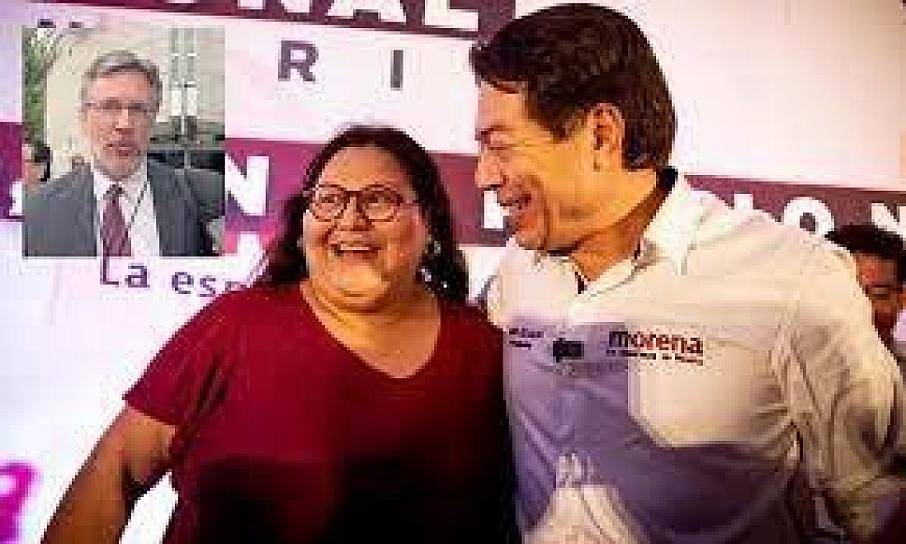 HASTA 2023, SEGUIRÁN AL FRENTE DE MORENA MARIO DELGADO Y CITLALLI HERNÁNDEZ