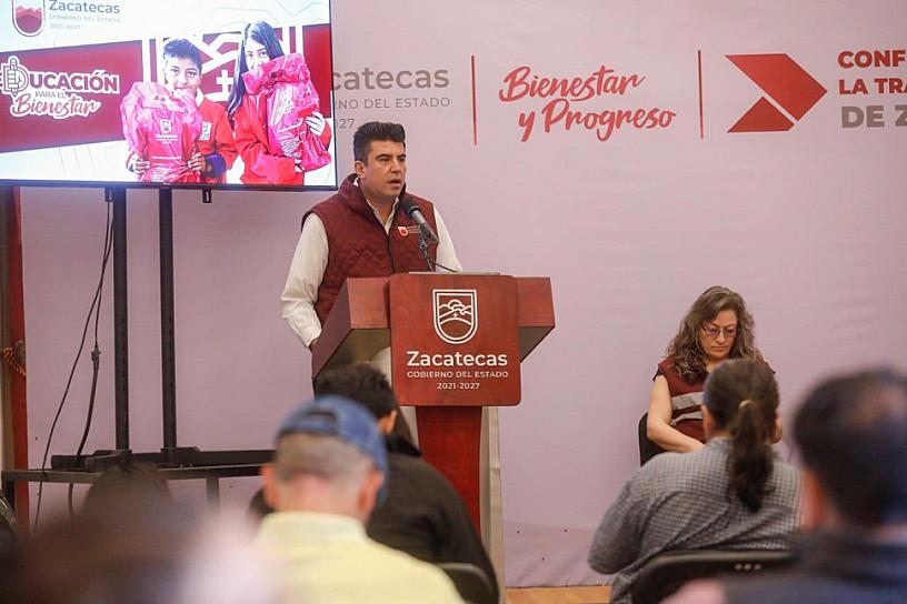 HAY 55% DE AVANCE EN LA ENTREGA DE ÚTILES ESCOLARES GRATUITOS EN ZACATECAS
