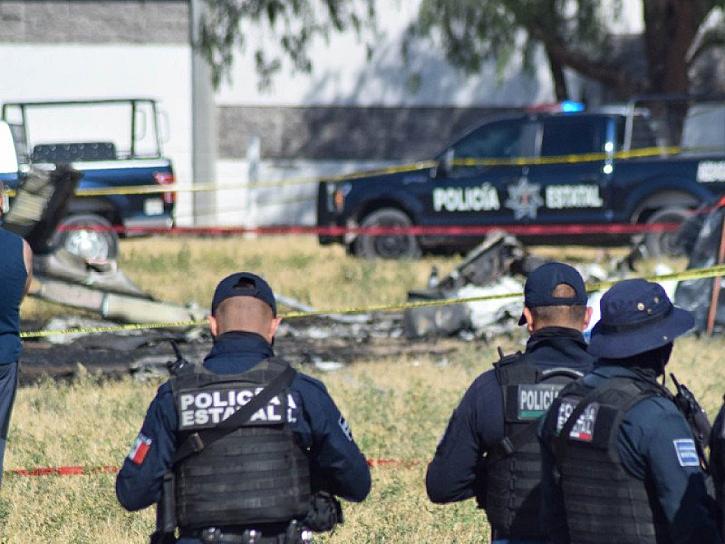 HELICÓPTERO DE LA SSP DE AGUASCALIENTES QUE SE DESPLOMÓ NO TENÍA IMPACTOS DE BALA: FGR