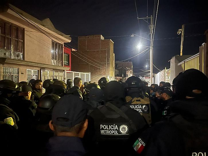ATIENDEN DEMANDAS DE POLICÍAS MUNICIPALES DE GUADALUPE Y SE LEVANTA PARO DE LABORES