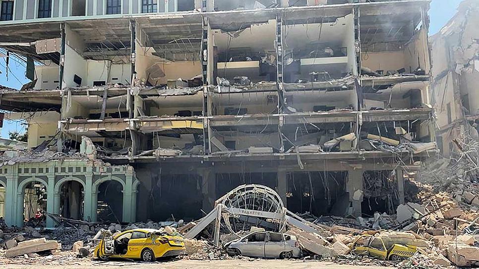 HOTEL SARATOGA DE LA HABANA: AL MENOS 8 MUERTOS Y UNA TREINTENA DE HERIDOS TRAS UNA FUERTE EXPLOSIÓN  