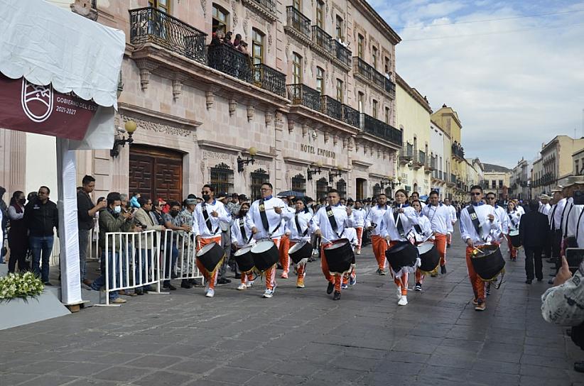 CONMEMORA ZACATECAS 112 ANIVERSARIO DE LA REVOLUCIÓN MEXICANA