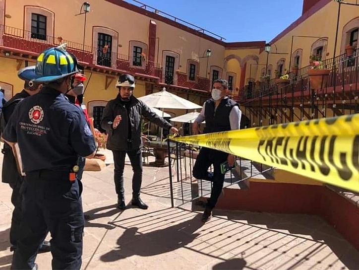 AFECTA HUNDIMIENTO ESTRUCTURA DEL HOTEL MESÓN DE JOBITO