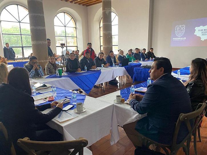 Identifican problemáticas prioritarias en Fresnillo para el Plan de Desarrollo Municipal 2025