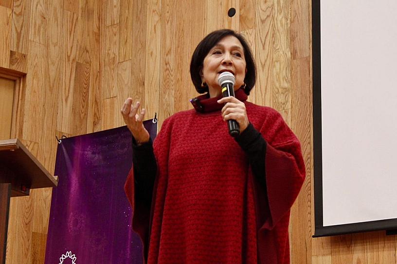 IMPARTE AMALIA GARCÍA CONFERENCIA MAGISTRAL EN LA UNAM 