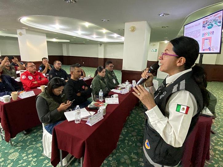 IMPARTE CNPC TALLER PARA IDENTIFICACIÓN DE RIESGOS, PREVISIÓN, PREVENCIÓN Y MITIGACIÓN