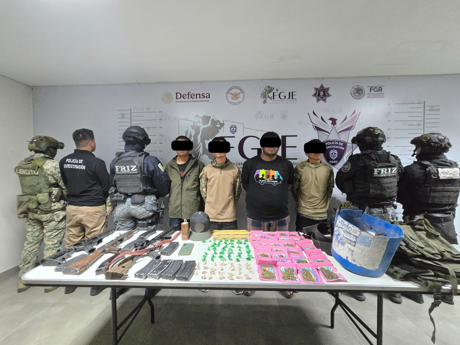 DESARTICULAN CÉLULA DELICTIVA EN TEPECHITLÁN; HAY CUATRO DETENIDOS