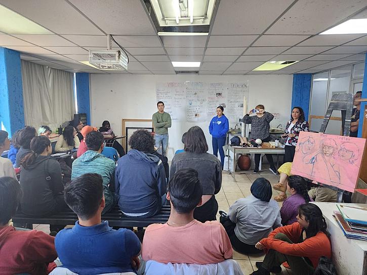 IMPARTEN CHARLA ANSIEDAD, ESTRÉS Y DEPRESIÓN A ESTUDIANTES DE LA UAZ 