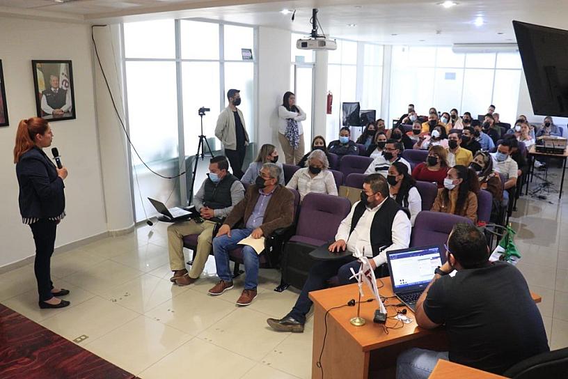 IMPARTEN JORNADA DE CAPACITACIÓN EN CARGA DE INFORMACIÓN PÚBLICA